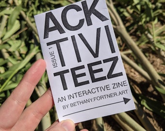 Acktiviteez Zine - Issue 1 - Digital Printable Copy