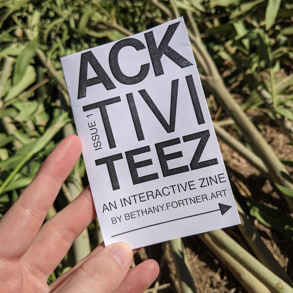 Acktiviteez Zine - Issue 1 - Digital Printable Copy