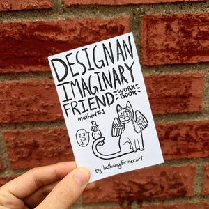 Design an Imaginary Friend Zine - Method 1 - Digital Printable Copy