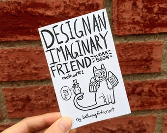 Design an Imaginary Friend Zine - Method 1 - Digital Copy