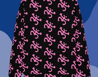 Roze Coquí Taíno-uniseks katoenen sweatshirt