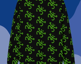 Groen Coquí Taíno, uniseks katoenen sweatshirt