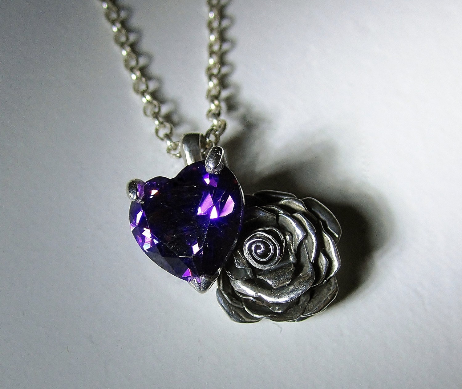 Purple rose jewelry sale