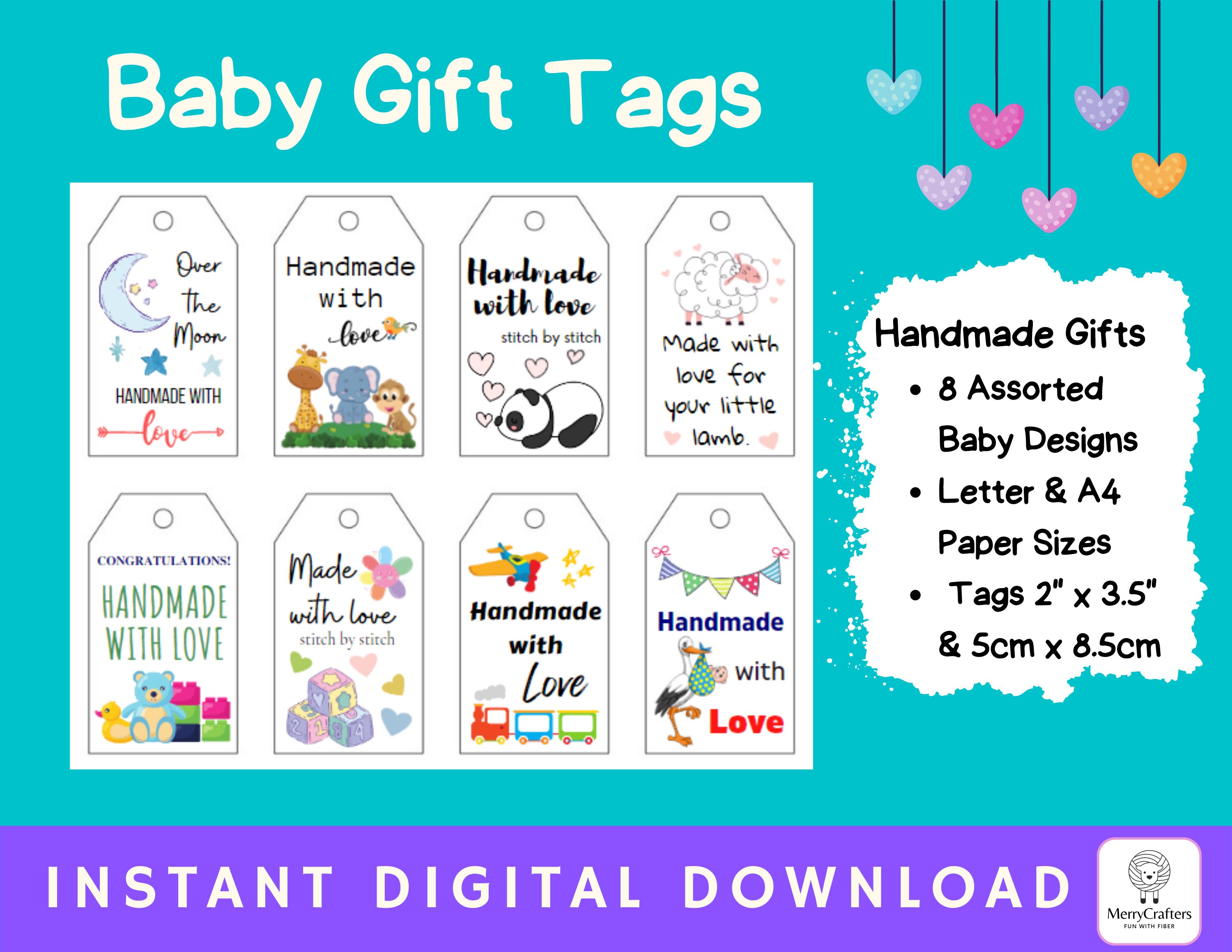 Image 8 for Baby Shower Bottle Labels Template