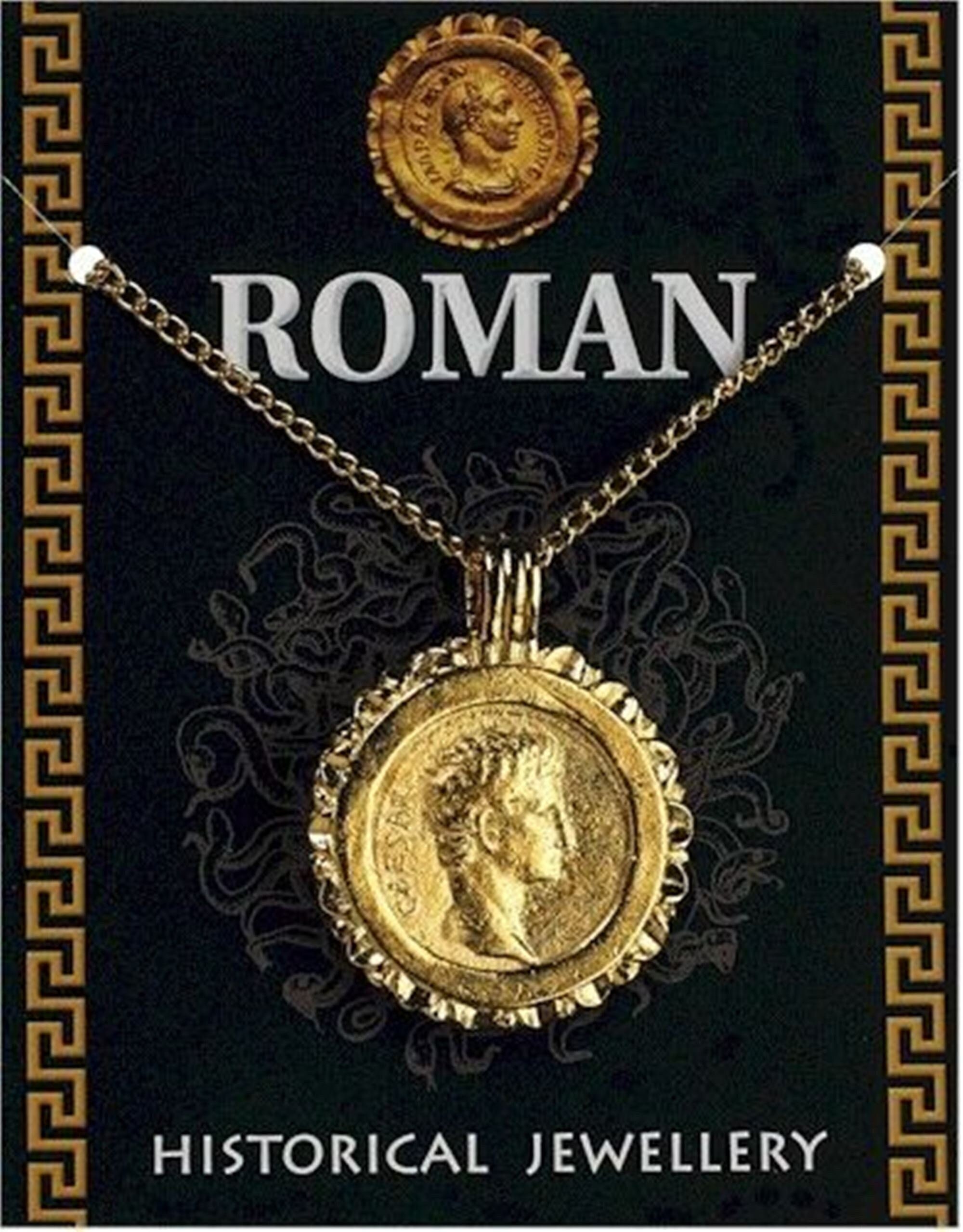 Julius caesar coin necklace deals