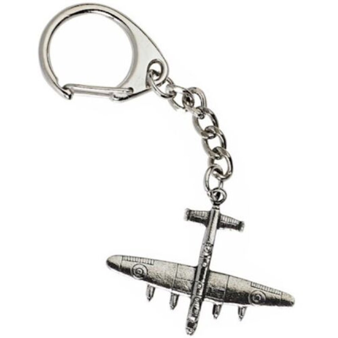 Keyring / keychain Eurofighter Typhoon - round shape - Aviation gifts