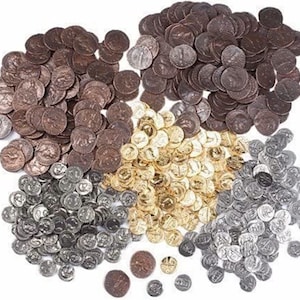 Set Of 20 Reproduction Roman Coins For Your Treasure Chest 4 Coins Of Each design