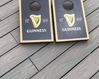 Guinness cornhole game- bean bag toss