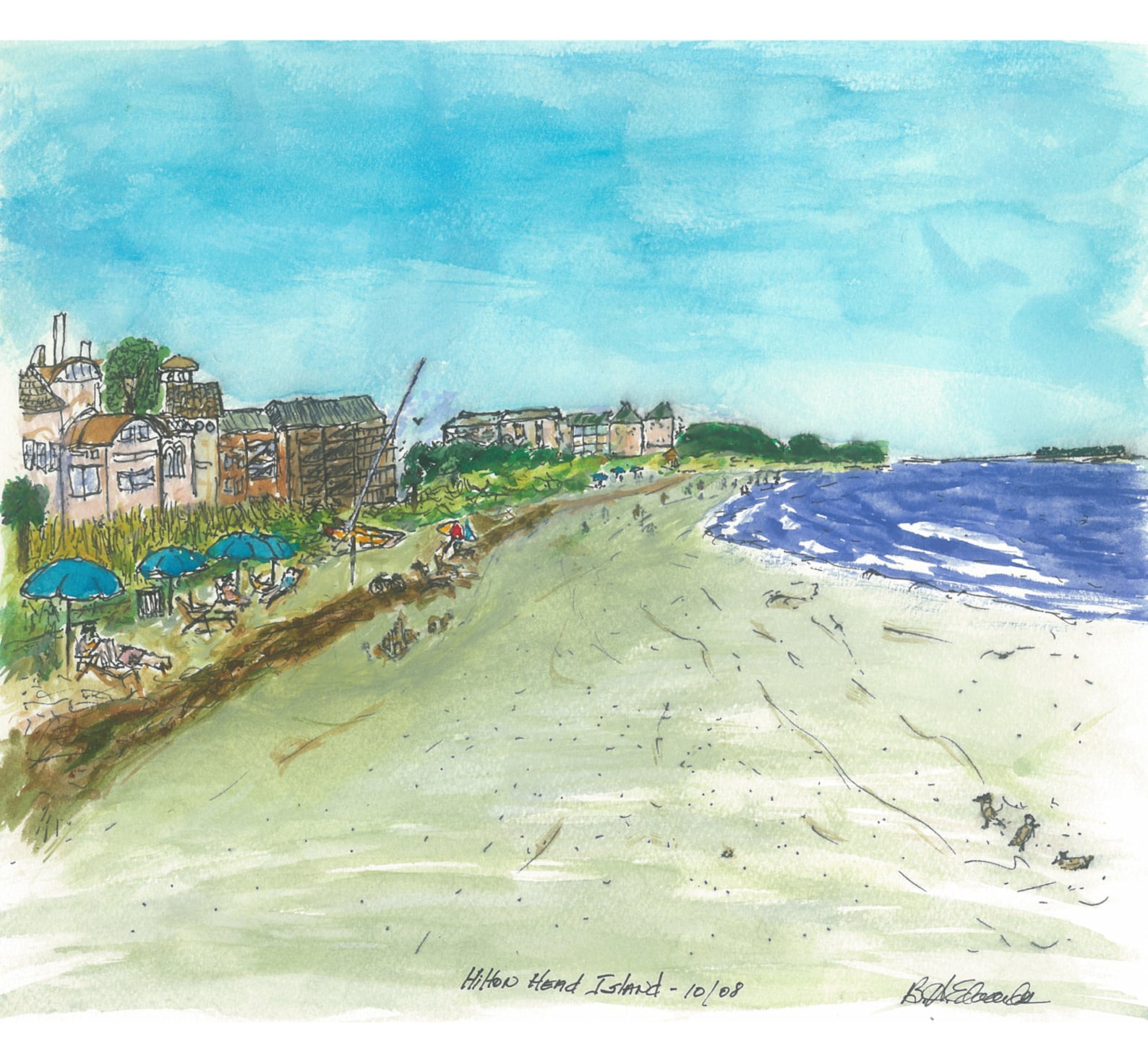 Hilton Head Print Etsy