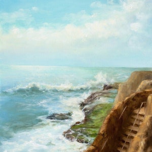 Seascape Prints. Santa Cruz Coastal Scenes.Home Decor.Office Decor. ‘The Hook’