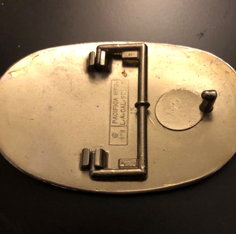 Vintage Led Zeppelin 1978 Pacifica Belt Buckle/hard Rock Etsy