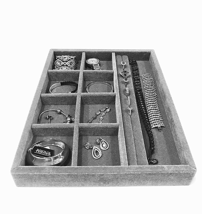 Free Ship Jewelry Organizer Drawer Insert Jewelry Display Etsy