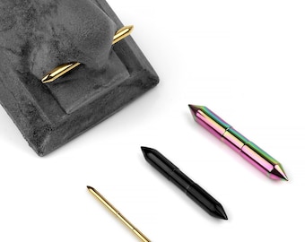 Titanium Septum Spike 18g, 16g, 14g, 12g, 10g, 7g, 5g, 3g :