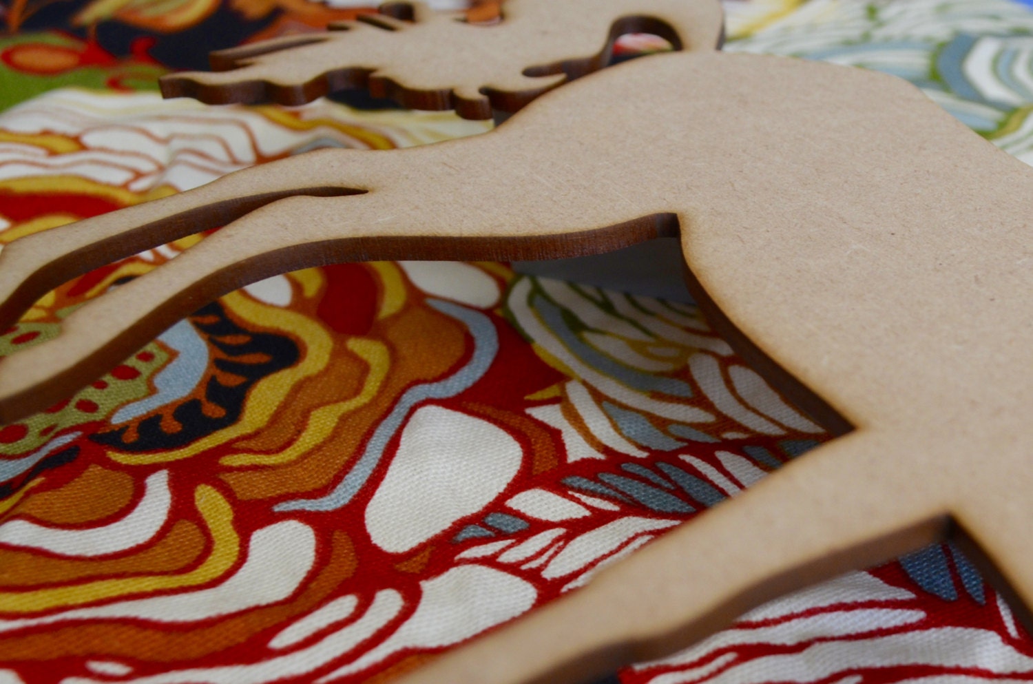 Unfinished Wooden Horse DIY Craft Unpainted for Wall Etsy