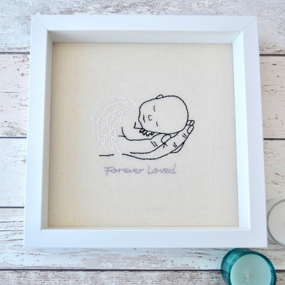 Miscarriage Angel Baby Gift Stillborn Angel baby pillow | Etsy