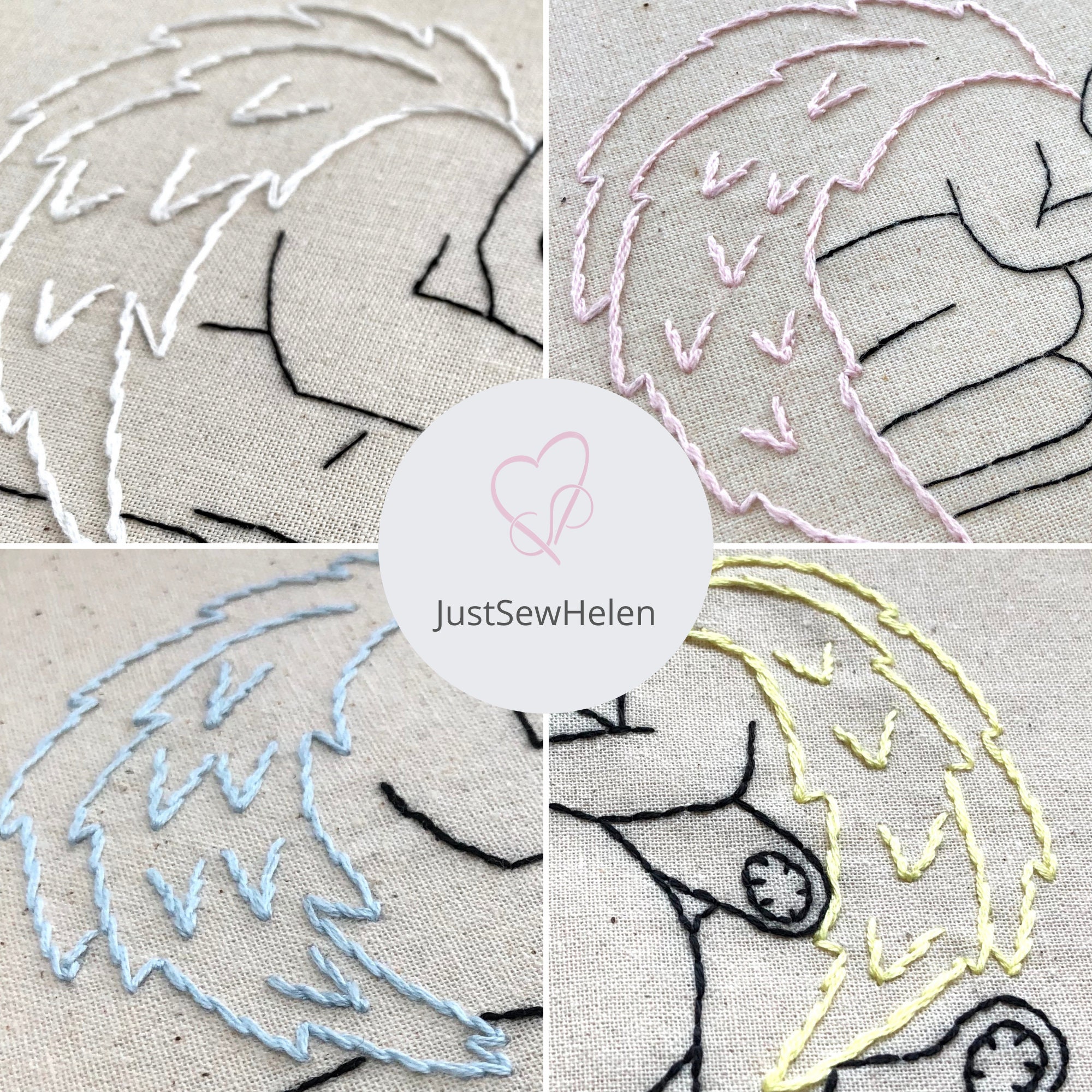 Angel Baby Embroidery Pattern, Forever Loved, PDF - Etsy