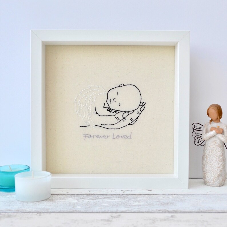 Miscarriage Angel Baby Gift Stillborn Memorial Keepsake Etsy