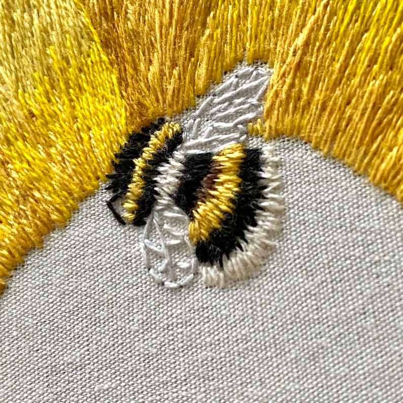 Sunflower hand embroidery pattern pdf pattern digital  etsy ireland Sunflower hand embroidery pattern pdf pattern digital  etsy ireland