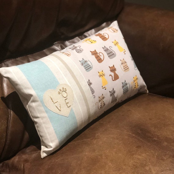 Cat Cushion Cover Cat Lover Pillow Case Cat lover pillow | Etsy