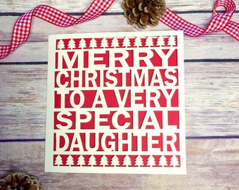 daughter christmas card lasercut christmas card christmas card for daughter daughter christmas gift merry christmas daughter laser cut - Merry Christmas Daughter daughter christmas card lasercut christmas card christmas card for daughter daughter christmas gift merry christmas daughter laser cut - Merry Christmas Daughter