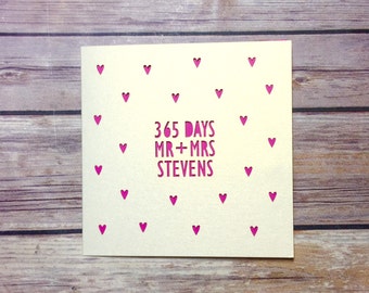 1st anniversary gift etsy