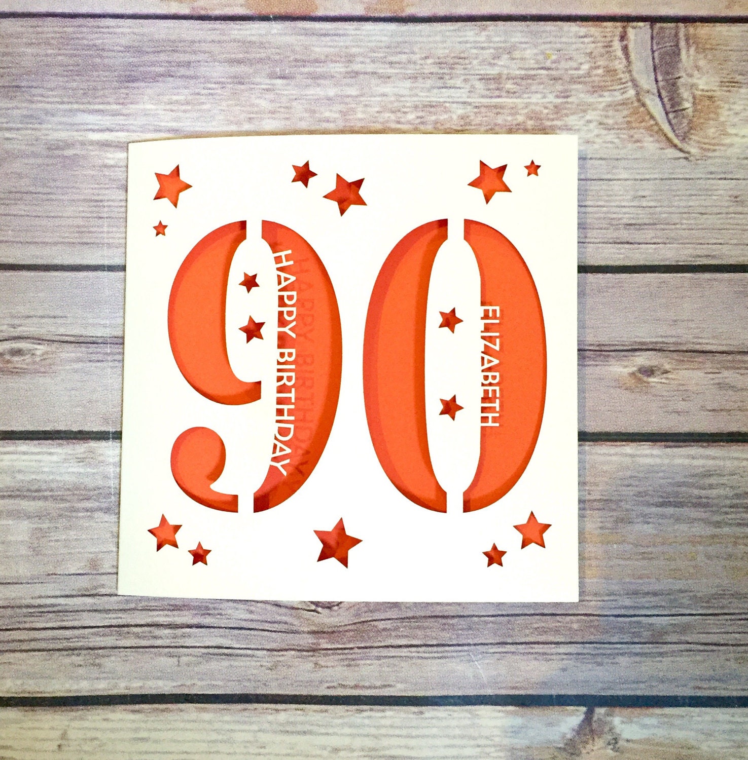Personalised 90th Birthday Card Dad 90th