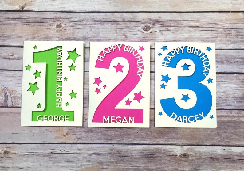 Personalised 1st Birthday Card Baby S First Birthday Etsy