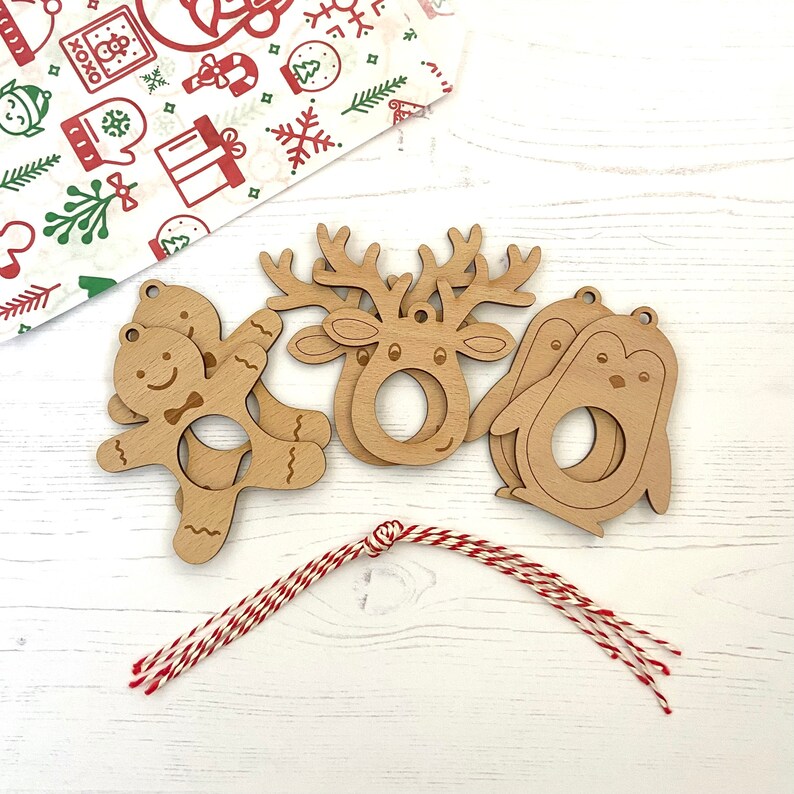 Lindt Lindor Reindeer Christmas Decorations Chocolate Tree Etsy UK