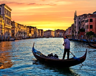 Grand Canal Italy | Etsy