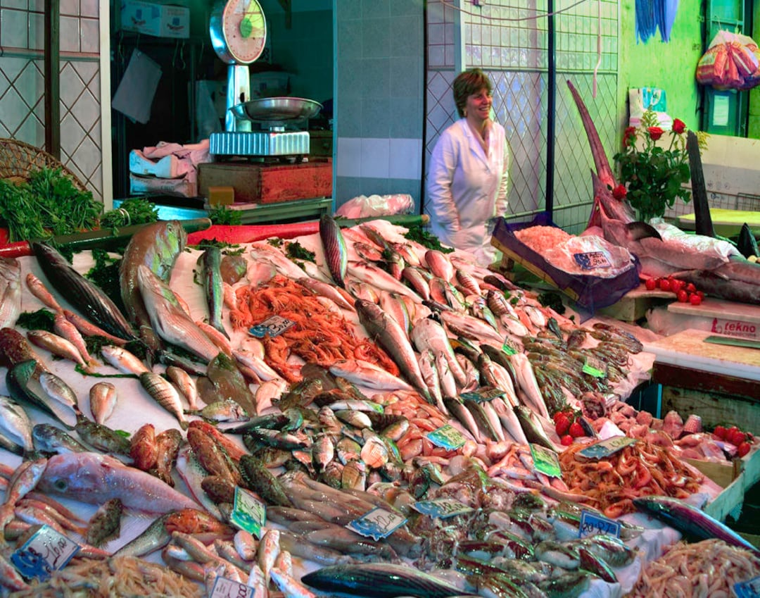 Fish Market, Seafood Market, Sicily Market, Pesce Mercato, Catania Market, Fresh Fish, off the