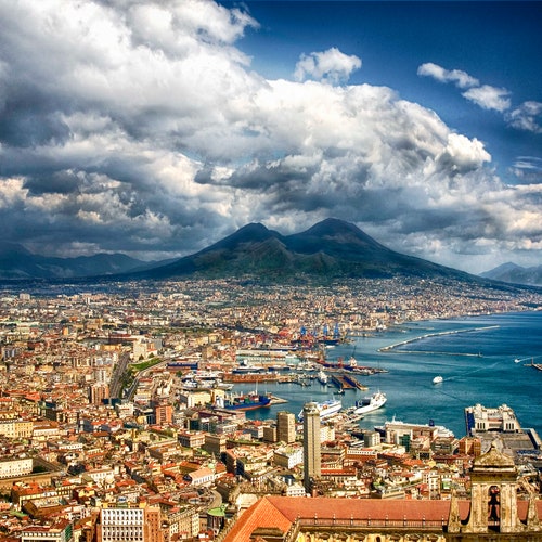 Mount Vesuvius Naples Italy Naples Travel Photo Naples - Etsy New Zealand