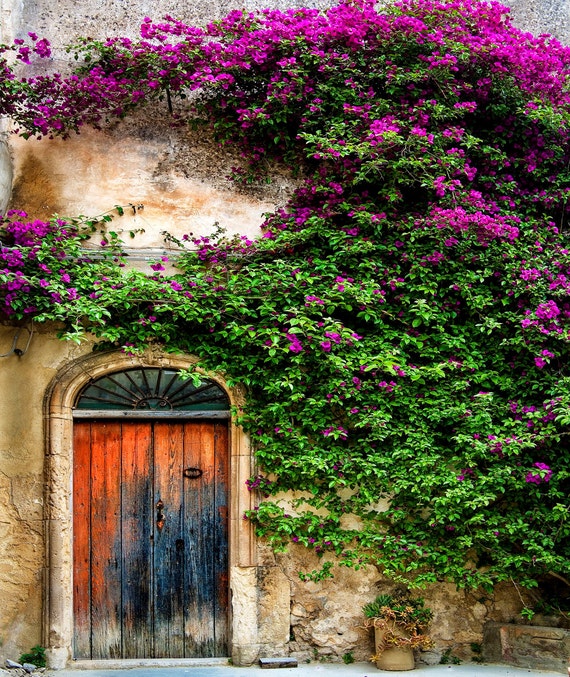 Old Door Sicily Travel Modica Rustic Door Photo Hanging - Etsy