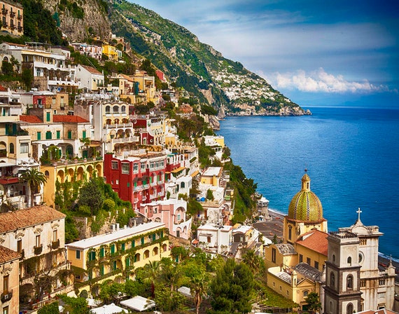 Italy Travel Coast Amalfi Drive Campania Italy - Etsy
