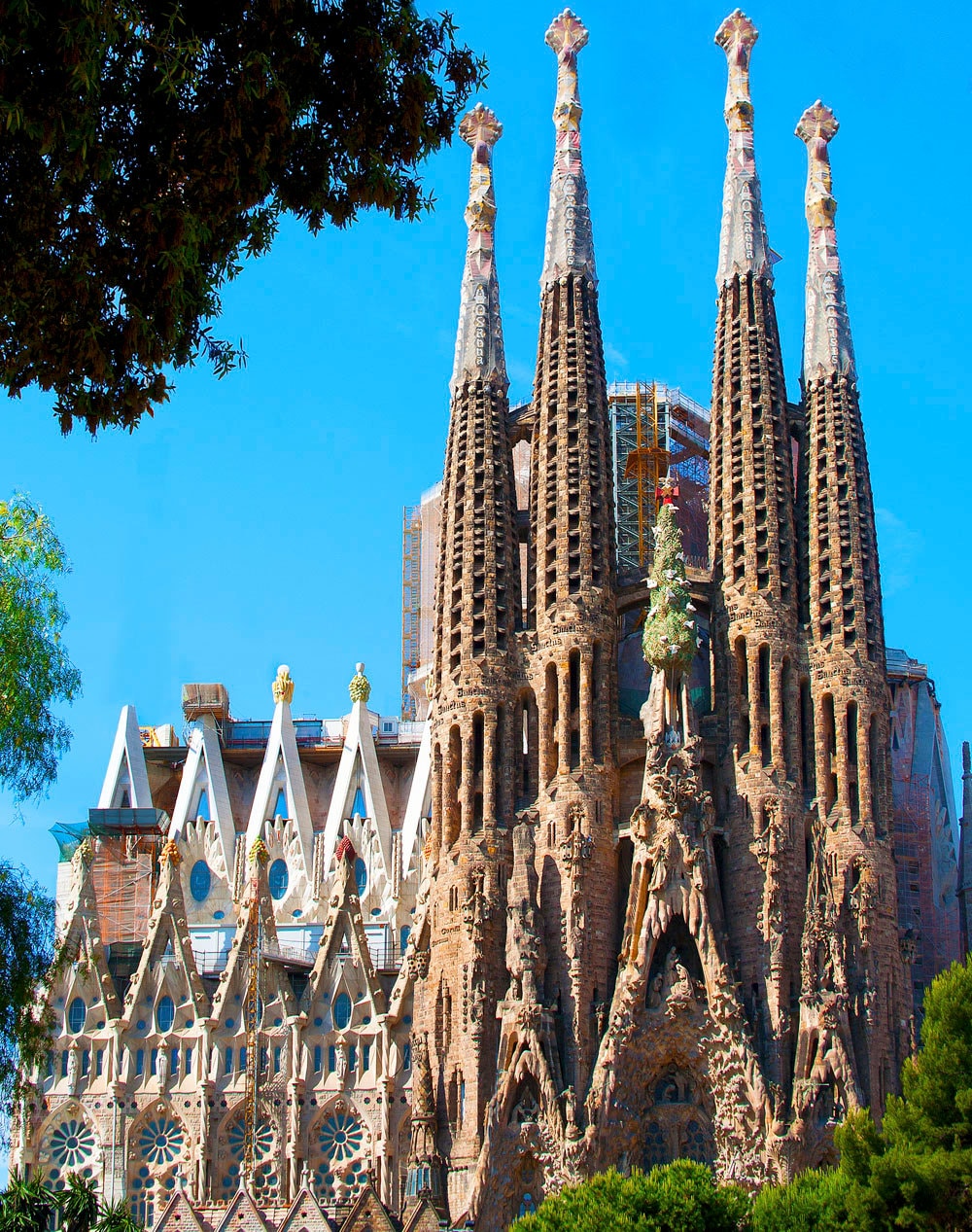 La Sagrada Familia Cathedral Barcelona Spain Unfinished | Etsy