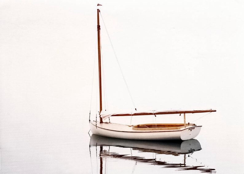 Cape Cod, Cat Boat Photo, Cat Boat Print, Coastal New England Etsy