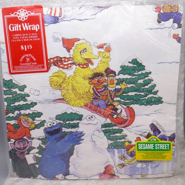 Elmo Wrapping Paper Elmo Wrapping Paper - Etsy