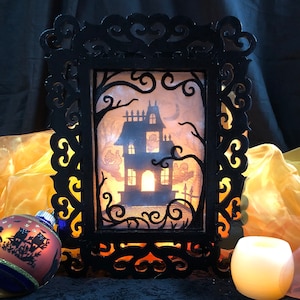 Embroidered Wonderment: Haunted Mansion