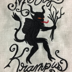 Merry Krampus Wall Hanging