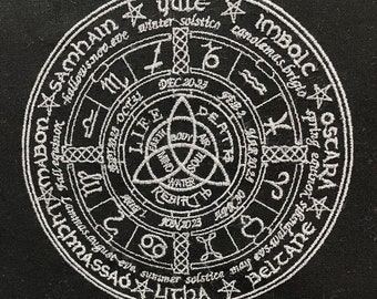 La Rueda del Año: Mantel del Altar