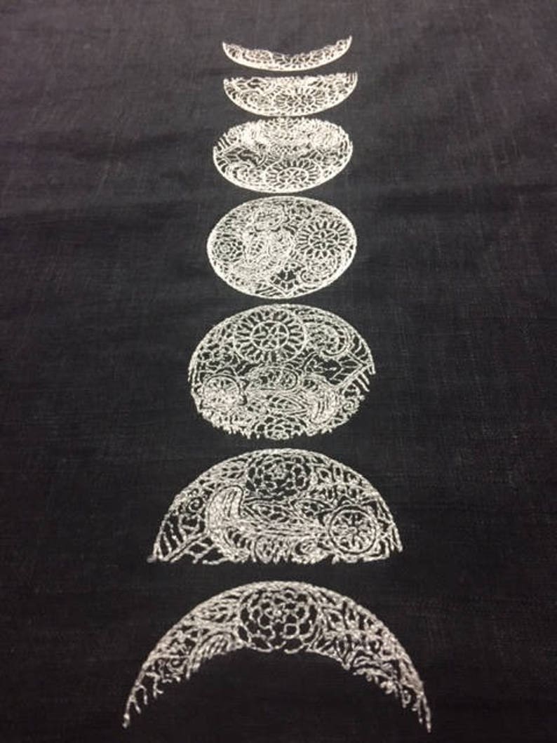 Phases of the Moon Altar Cloth image 6