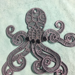 Release the Kraken: Embroydered Lace (Twilight)