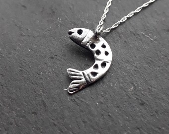 Leaping Fish Pendant