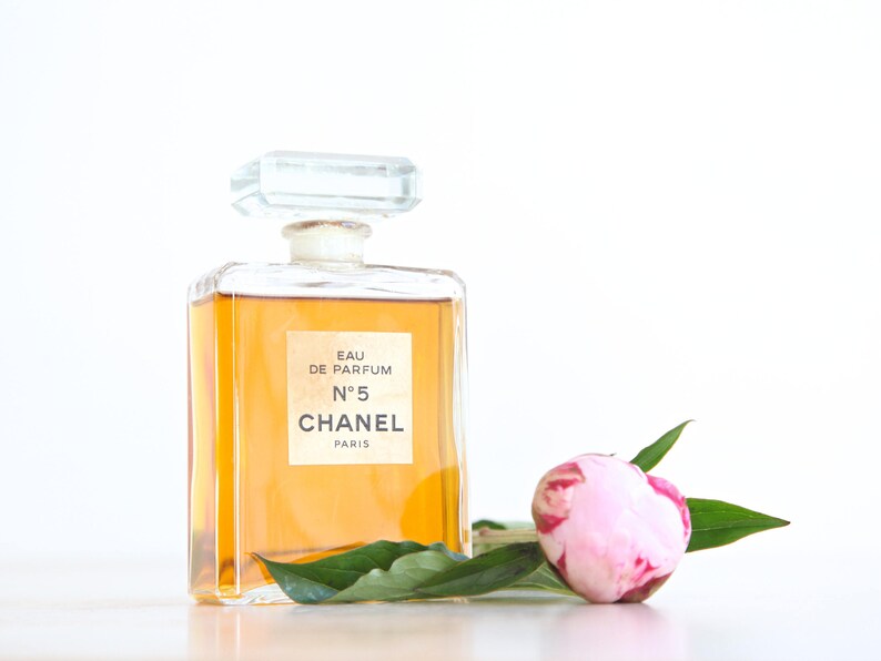 Exceptional Vintage Chanel N5 Eau De Parfum Bottle 200ml 80s Etsy