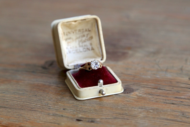 Antique Ring Box Vintage Ring Box Bakelite Ring Box French Etsy