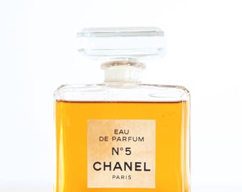 EXCEPTIONAL Vintage Chanel N5 Eau De Parfum Bottle 200ML 80s 