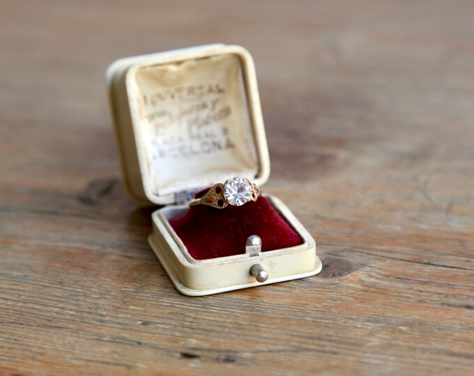 Antique Ring Box Vintage Engagement Ring Box Bakelite Etsy