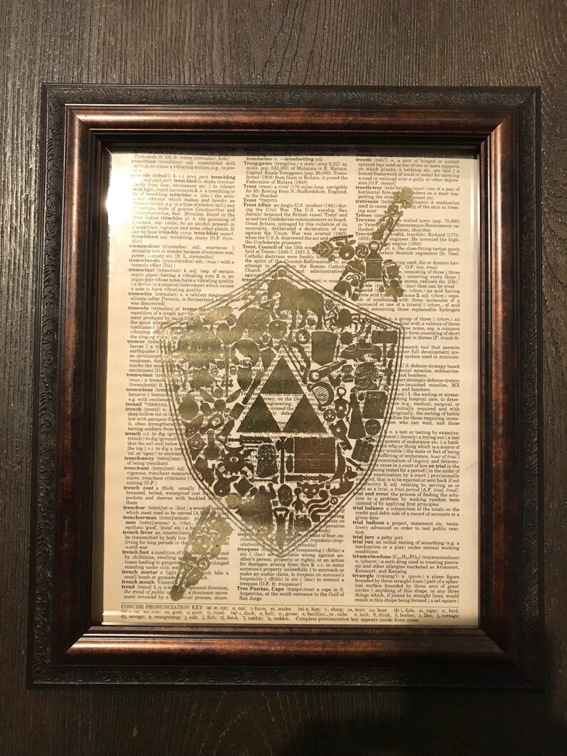 Zelda Art Print Legend Of Decor Image 0
