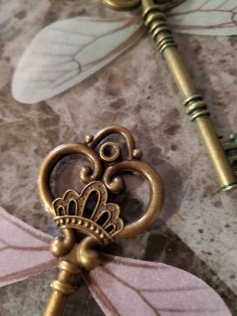 Harry Potter flying key sorcerers stone winged key fairy | Etsy
