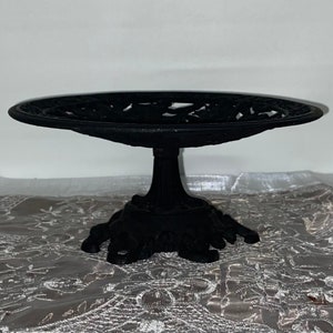 Robert Emig Products Cast Iron Mythology Pedestal Centerpiece/Compote For Fruit or Flowers