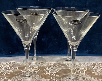 LOUIGI BORMIOLI ACCADEMIA Del Vino Martini Glasses Set of 4
